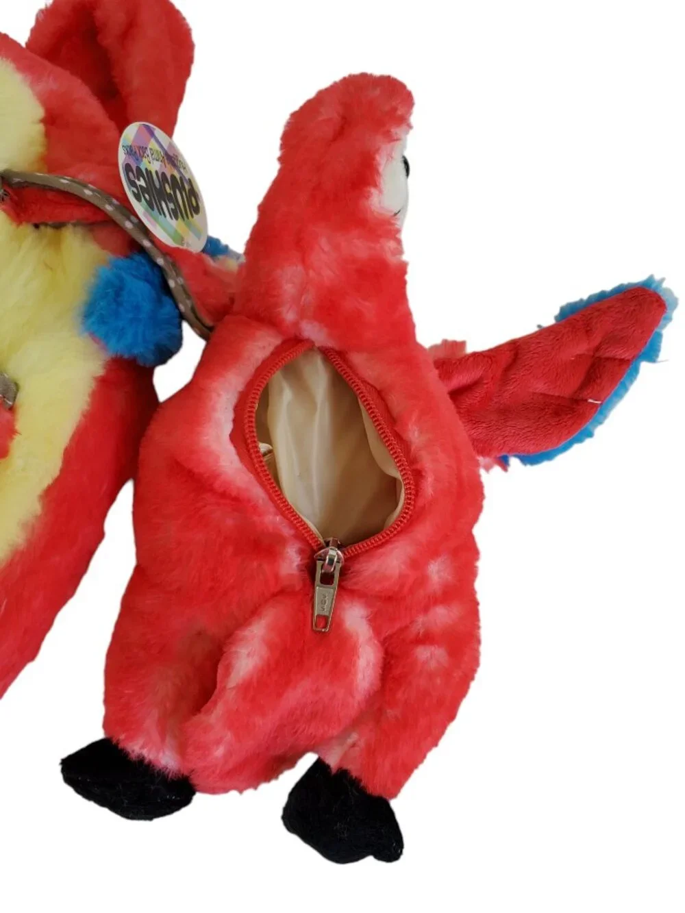 Plushies Parrot Back Pack Child Kid Soft Huggable Stuffed Animal Travel Day Care